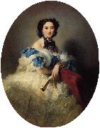 Franz Xaver Winterhalter Countess Varvara Alekseyevna Musina-Pushkina Norge oil painting reproduction